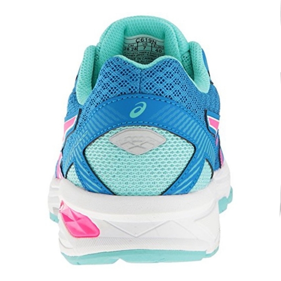 ASICS  GT-1000 5 GS Running Shoe, Style C619N 4320Color Blue/Pink /Aqua Splash - Picture 3 of 10
